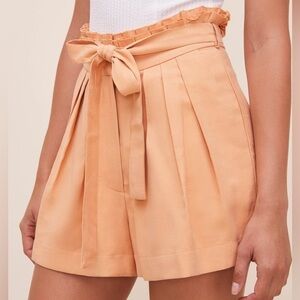 𝅺NWT PACIFIC PLEATED TIE WAIST SHORTS